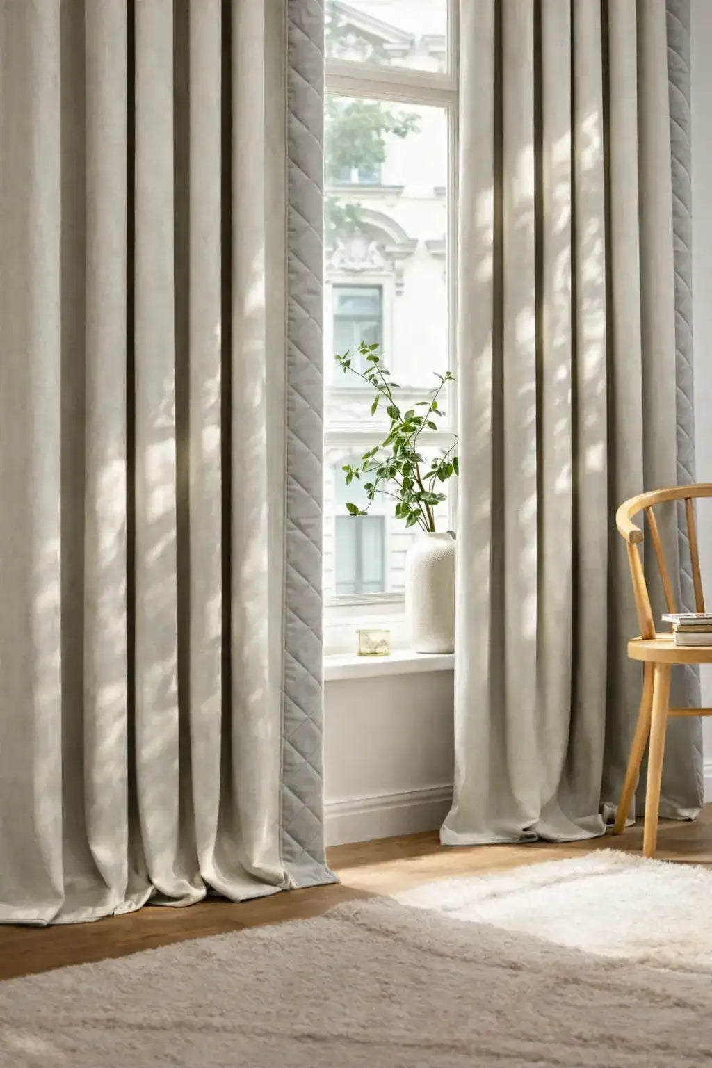 Rideaux thermiques 3 en 1 - Beige