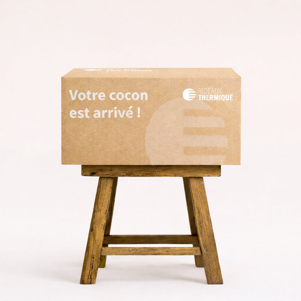 Rideaux thermiques 3 en 1 - Gris