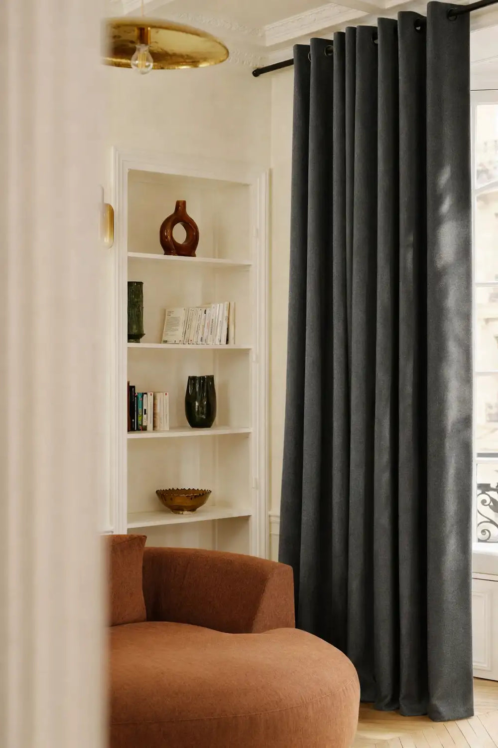 Rideaux thermiques 3 en 1 - Gris