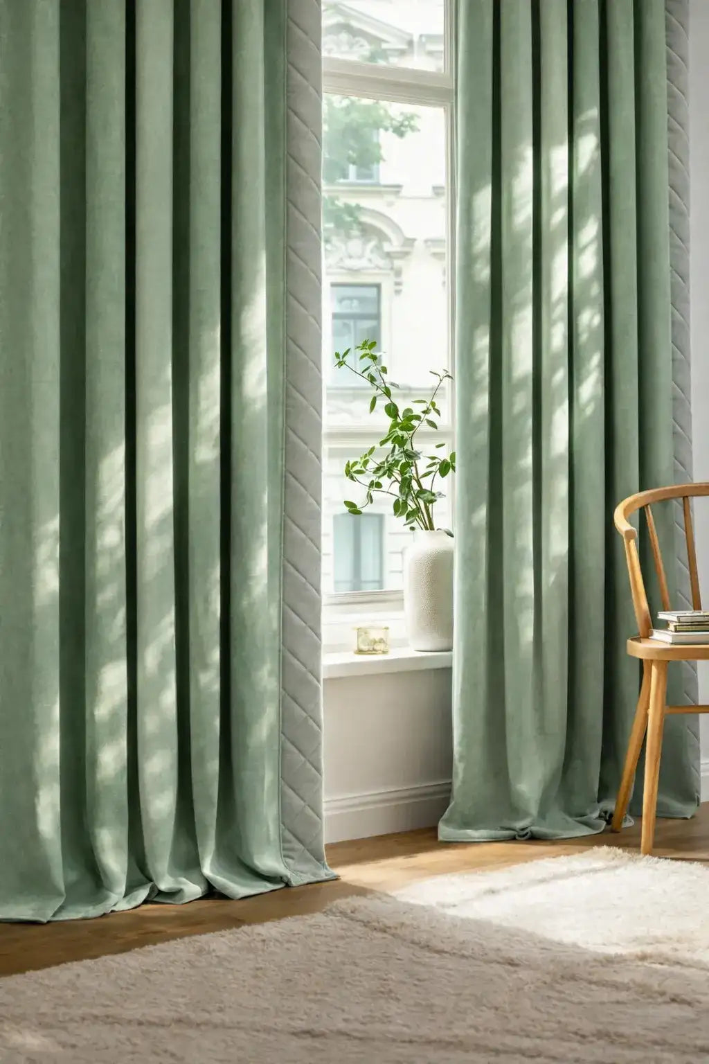 Rideaux thermiques 3 en 1 - Vert